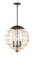 Maxim Heirloom Multi Light Pendant Model: 11546BKBUB