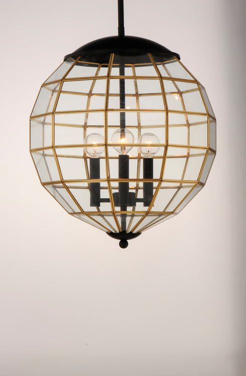 Maxim Heirloom Multi Light Pendant Model: 11546BKBUB