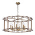 Maxim Helix Single Tier Chandelier Model: 24735BZF