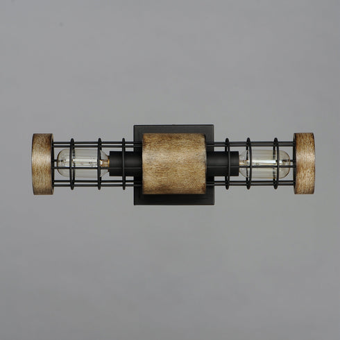 Maxim Homestead 18 Inch 2 Light Wall Sconce Model: 12512DWBK