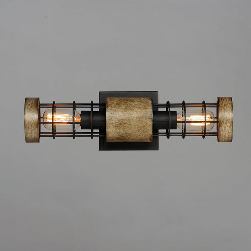 Maxim Homestead 18 Inch 2 Light Wall Sconce Model: 12512DWBK