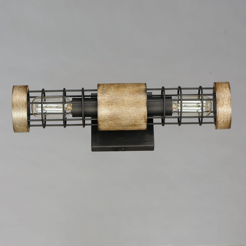 Maxim Homestead 18 Inch 2 Light Wall Sconce Model: 12512DWBK