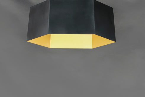 Maxim Honeycomb 1 Light LED Pendant Model: 30331BKGLD