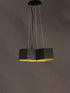 Maxim Honeycomb 3 Light LED Chandelier Model: 30334BKGLD
