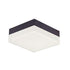 Maxim Illuminaire II 4.5"sq LED Flush Mount 3000k Model: 57686CLFTSN