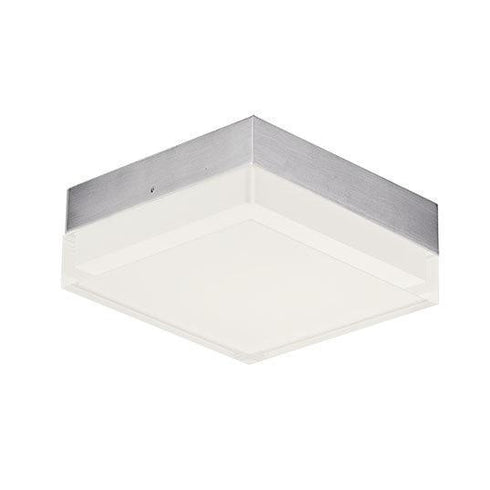 Maxim Illuminaire II 4.5"sq LED Flush Mount 3000k Model: 57686CLFTSN