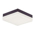 Maxim Illuminaire II 6.5"sq LED Flush Mount 3000k Model: 57687CLFTSN