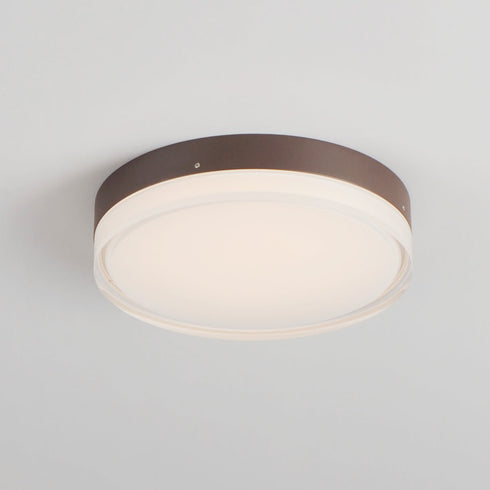 Maxim Illuminaire II 7"rd LED Flush Mount 3000k Model: 57682CLFTBZ