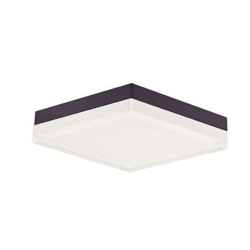 Maxim Illuminaire II 8.5"sq 18 Watt LED Flush Mt Model: 57688CLFTBZ
