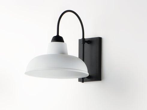 Maxim Industrial 1 Light Outdoor Wall Sconce Model: 10118WTBK