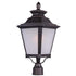 Maxim Knoxville Ee Outdoor Pole/post Mount Model: 85621FSBZ