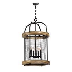 Maxim Lancaster Multi Light Pendant Model: 32387DWBK