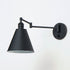 Maxim Library 1 Light Wall Sconce Horizontal Swing Model: 12220BK