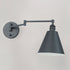Maxim Library 1 Light Wall Sconce Horizontal Swing Model: 12220BK