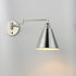 Maxim Library 1 Light Wall Sconce Horizontal Swing Model: 12220BK