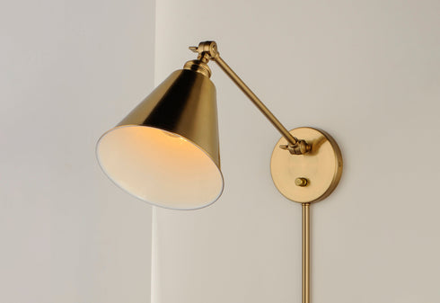 Maxim Library 1 Light Wall Sconce Model: 12222BK