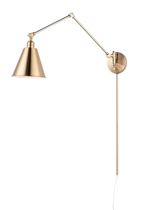 Maxim Library 1 Light Wall Sconce Model: 12224BK