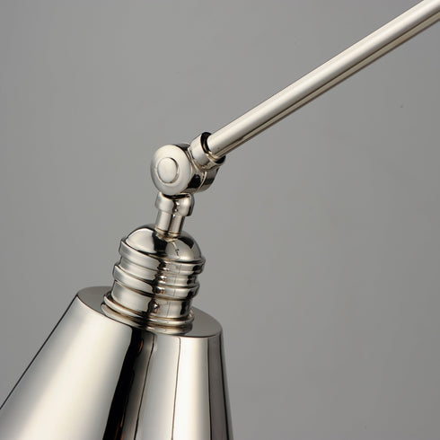 Maxim Library 1 Light Wall Sconce Model: 12224BK
