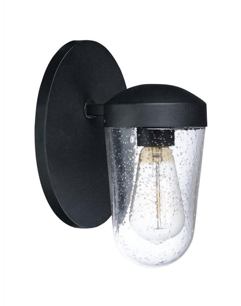 Maxim Lido 1 Light Outdoor Wall Sconce Model: 30011CDBK