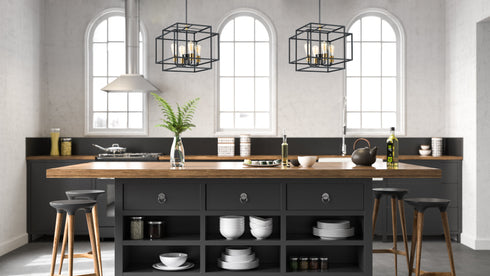 Maxim Liner 1 Light Pendant Model: 10246BKSBR