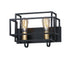 Maxim Liner 2 Light Bath Vanity Model: 10242BKSBR