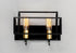 Maxim Liner 2 Light Bath Vanity Model: 10242BKSBR