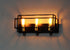 Maxim Liner 3 Light Bath Vanity Model: 10243BKSBR