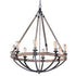 Maxim Lodge Chandelier Model: 20338WOBZ