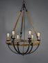 Maxim Lodge Chandelier Model: 20337WOBZ