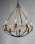 Maxim Lodge Chandelier Model: 20338WOBZ