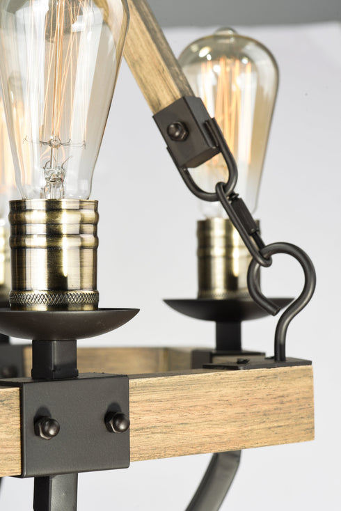 Maxim Lodge Chandelier Model: 20338WOBZ