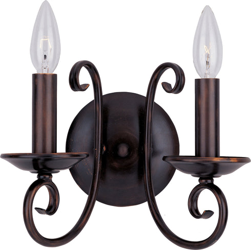 Maxim Loft 2 Light Wall Sconce Model: 70002OI