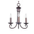 Maxim Loft 3 Light Chandelier Model: 70003OI