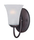 Maxim Logan 1 Light Wall Sconce Model: 10051FTOI