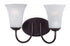 Maxim Logan 2 Light Bath Vanity Model: 10052FTOI