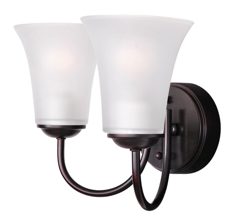 Maxim Logan 2 Light Bath Vanity Model: 10052FTOI