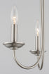 Maxim Logan 3 Light Candle Chandelier Model: 10343OI