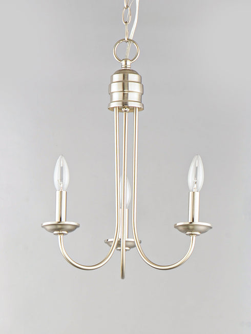 Maxim Logan 3 Light Candle Chandelier Model: 10343OI