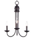 Maxim Logan 3 Light Candle Chandelier Model: 10343OI