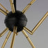 Maxim Lovell 10 Light Pendant Model: 11268BKSBR