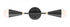 Maxim Lovell 2 Light Wall Sconce Model: 11262BKSBR
