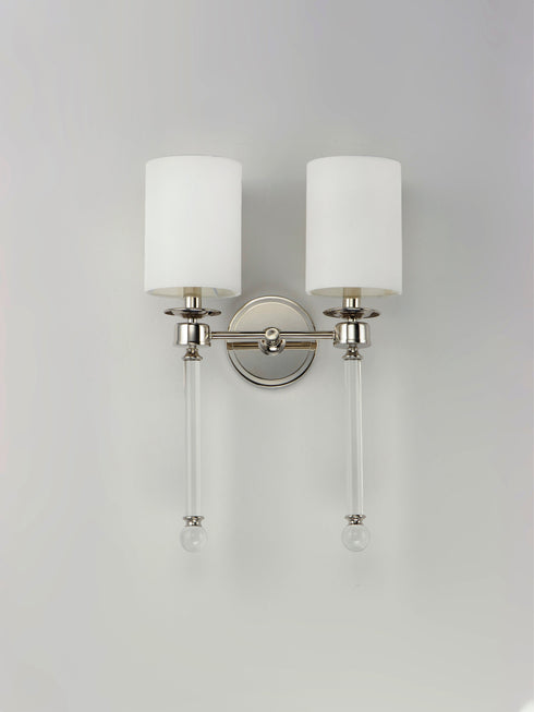 Maxim Lucent 2 Light Wall Sconce Model: 16108WTCLPN