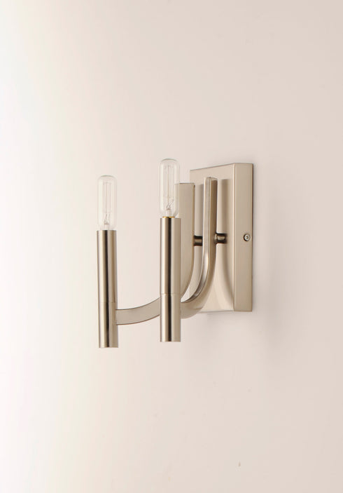 Maxim Lyndon 2 Light Wall Sconce Model: 21522BZAB