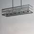 Maxim Madeline 10 Light Linear Pendant Model: 21817BCBK