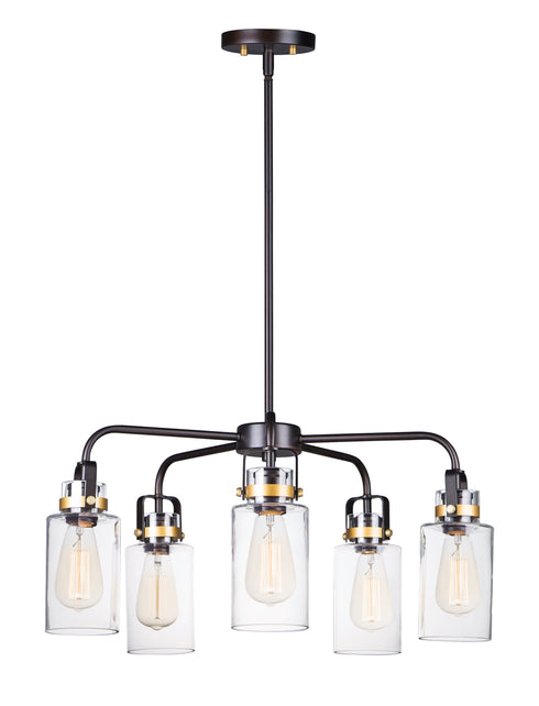 Maxim Magnolia Multi Light Pendant Model: 30175CLBZGLD