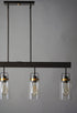 Maxim Magnolia Linear Pendant Model: 30176CLBZGLD