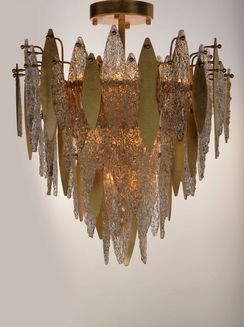 Maxim Majestic Flush Mount Model: 32320CLCMPGL