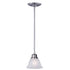 Maxim Malaga 1 Light Mini Pendant Model: 91067FTSN