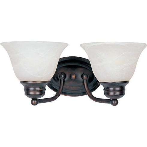Maxim Malaga 2 Light Bath Vanity Model: 2687MRSN