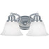 Maxim Malaga 2 Light Bath Vanity Model: 2687MRSN